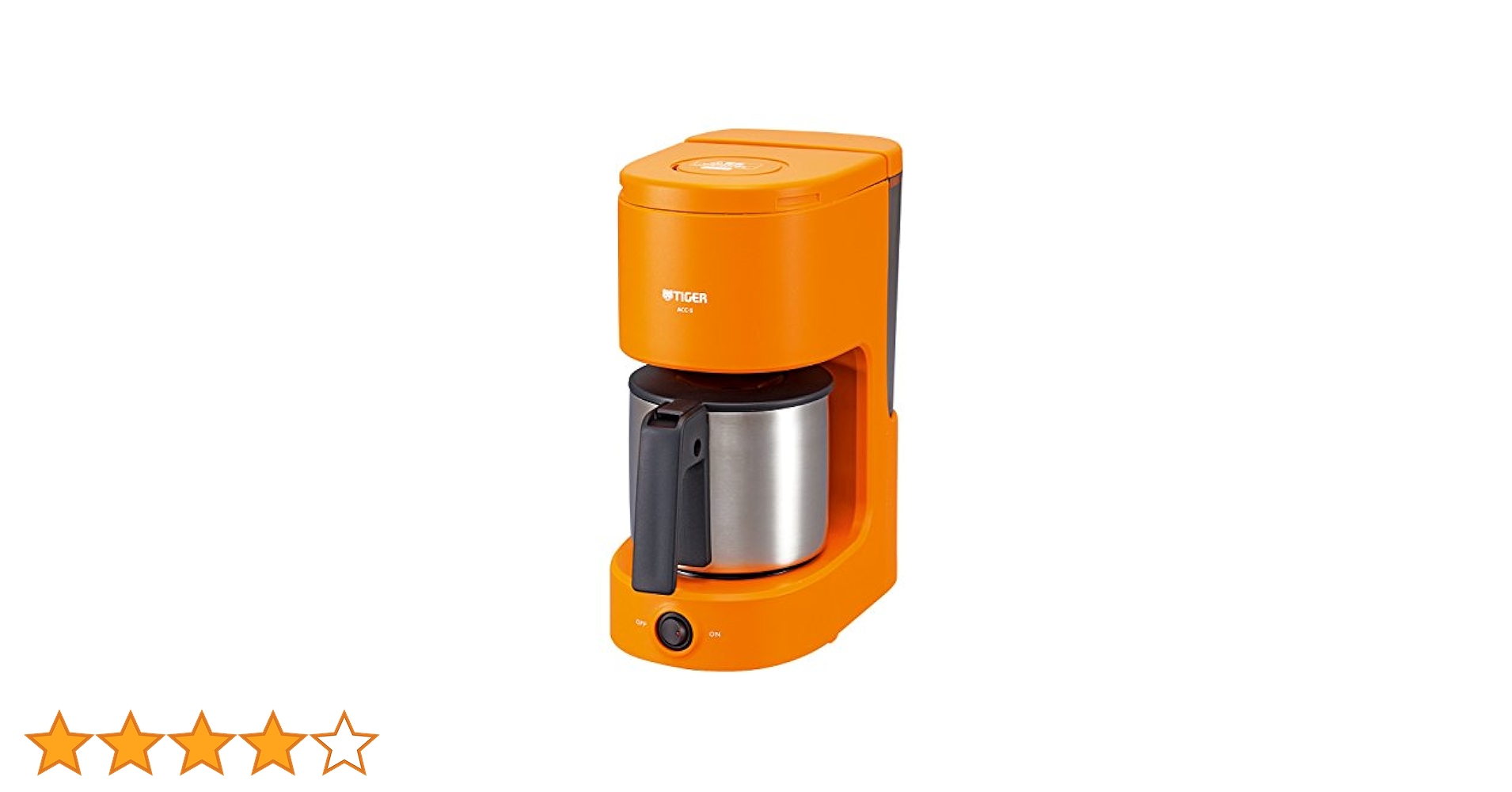 Amazon | タイガー コーヒーメーカー 6杯用 ステンレス サーバー